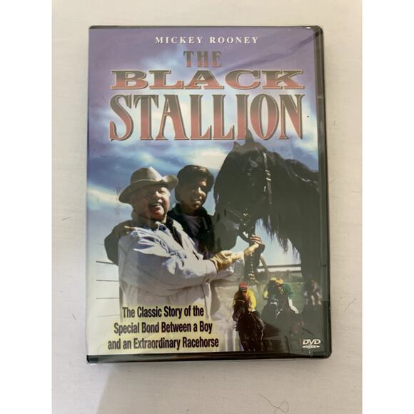 THE BLACK STALLION Vintage DVD Starring Mickey Rooney - From 2002 - NEW/SEALED - Picture 1 of 2